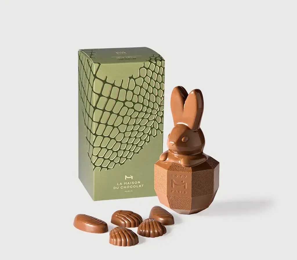 Lapin au chocolat au lait - La Maison du Chocolat