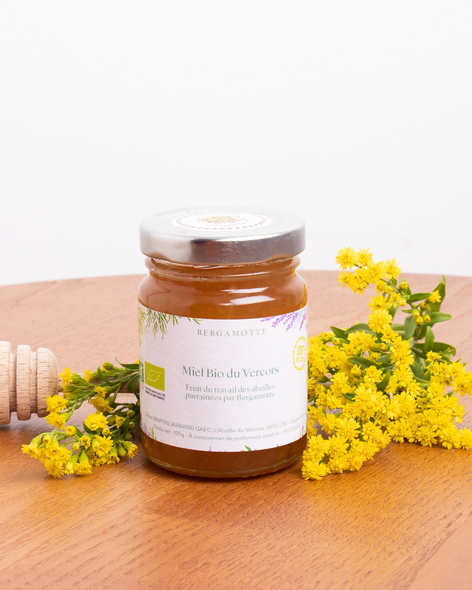 Miel Un Toit pour les Abeilles (le type de miel peut varier)