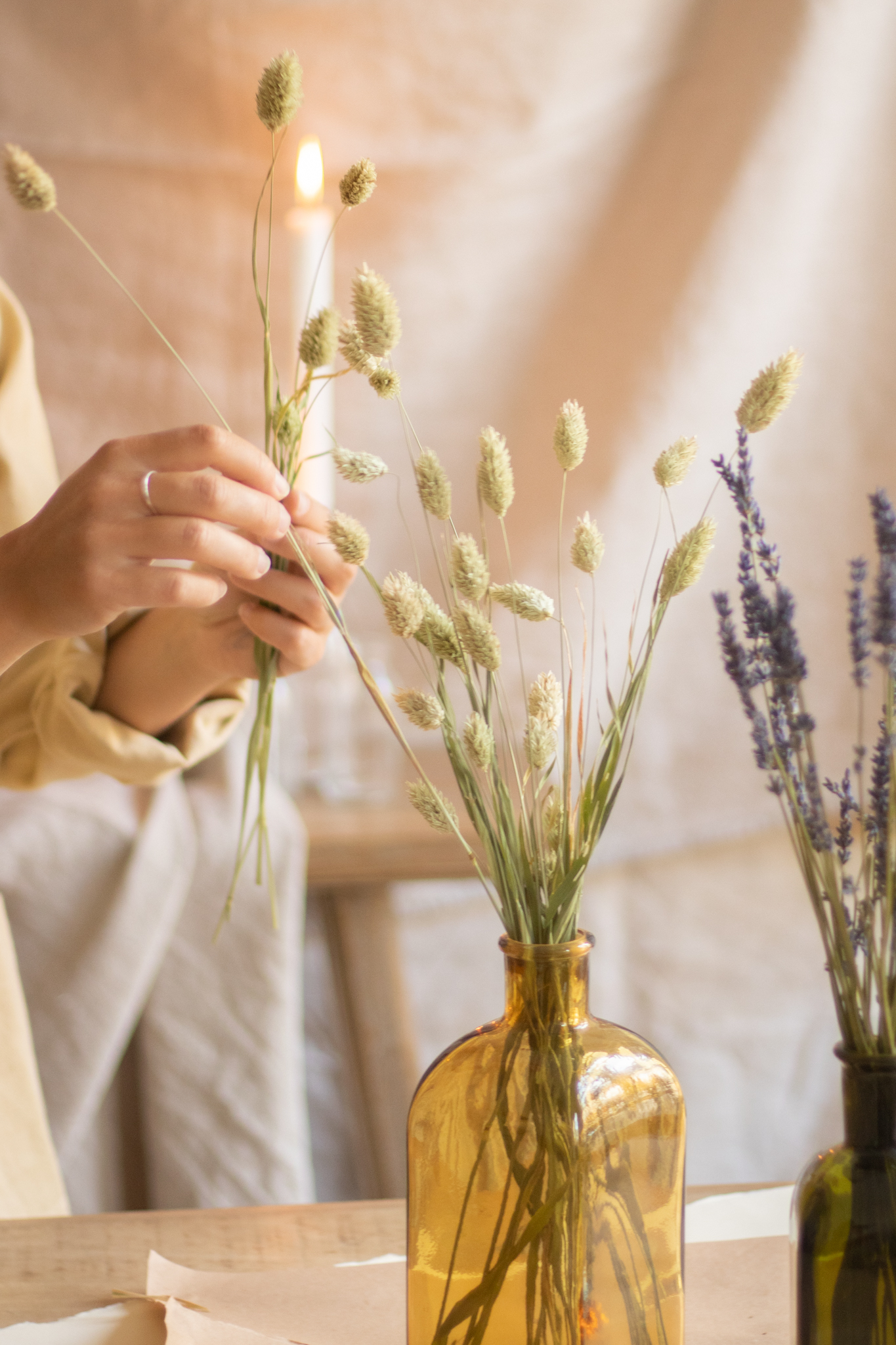 decoration-avec-fleurs-sechees