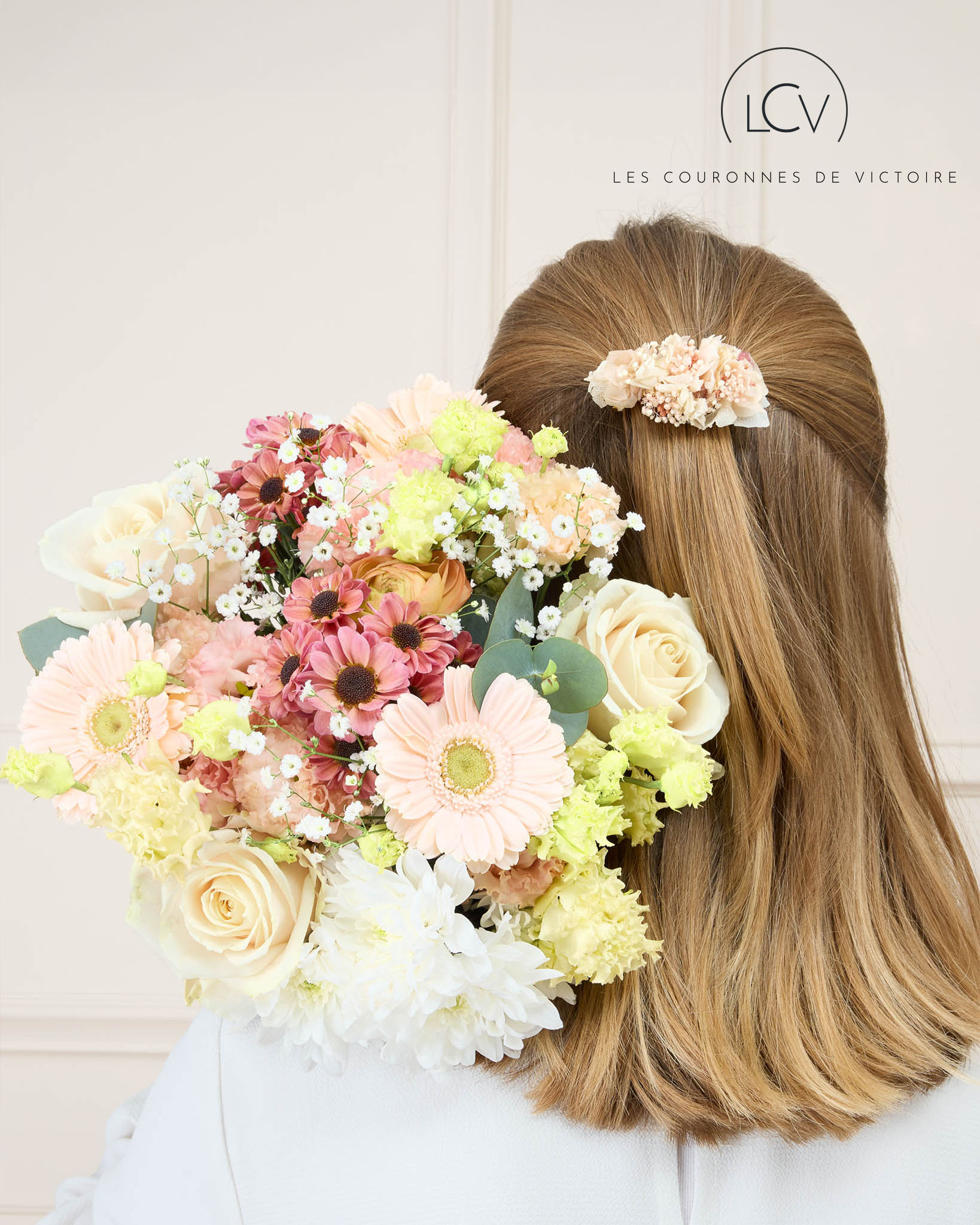 Barrette Roma & Bouquet Lago di Como M